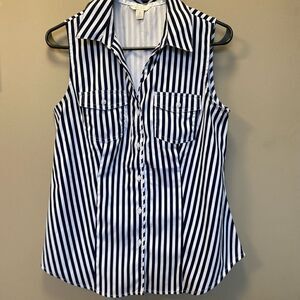 Women’s Cato Sleeveless Collared Dress Shirt